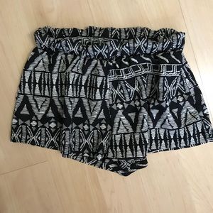 Tribal print shorts